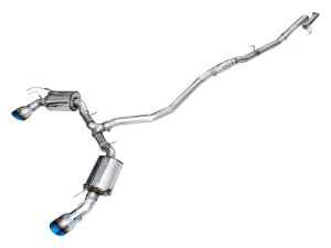 Honda Civic Si Performance Exhaust - AWE Tuning - Cat Back - Touring Edition Dual - Vapor Blue - `22-`26